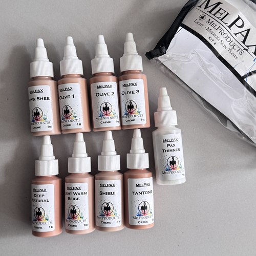 美国PAX遮盖纹身粉底防水