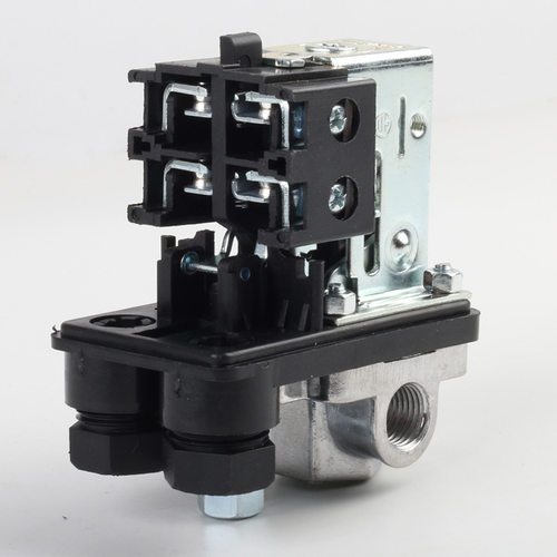 空压机四通四孔自动压力开关总成带调压阀过滤器美式欧式三合一阀