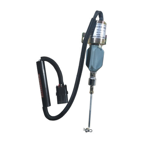 13026697 DC24V 道依茨发动机熄火电磁阀断油停机电磁铁熄火器12V