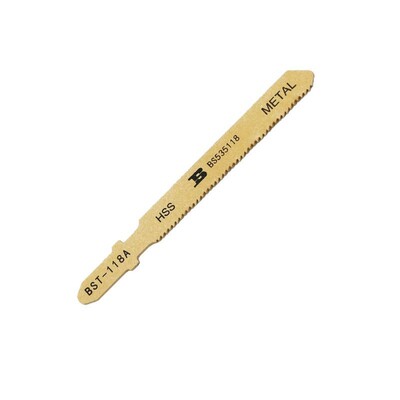 波斯5片装曲线锯条BST-118A BS535118直线切割薄金属板铝1-3mm