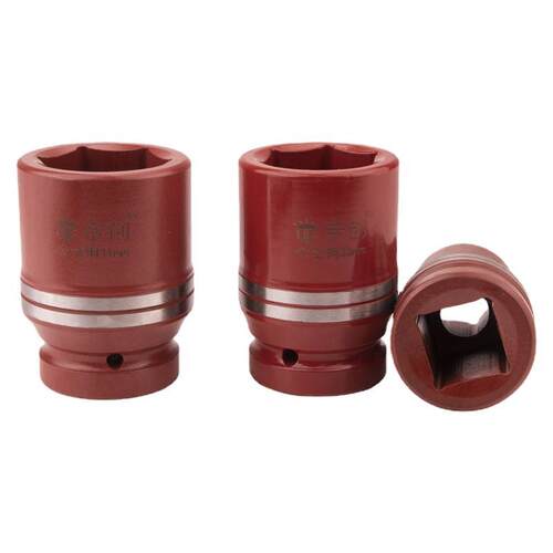 帝创品牌1寸合金钢套筒头21mm22mm四方套筒头22mm-41mm六方套筒头