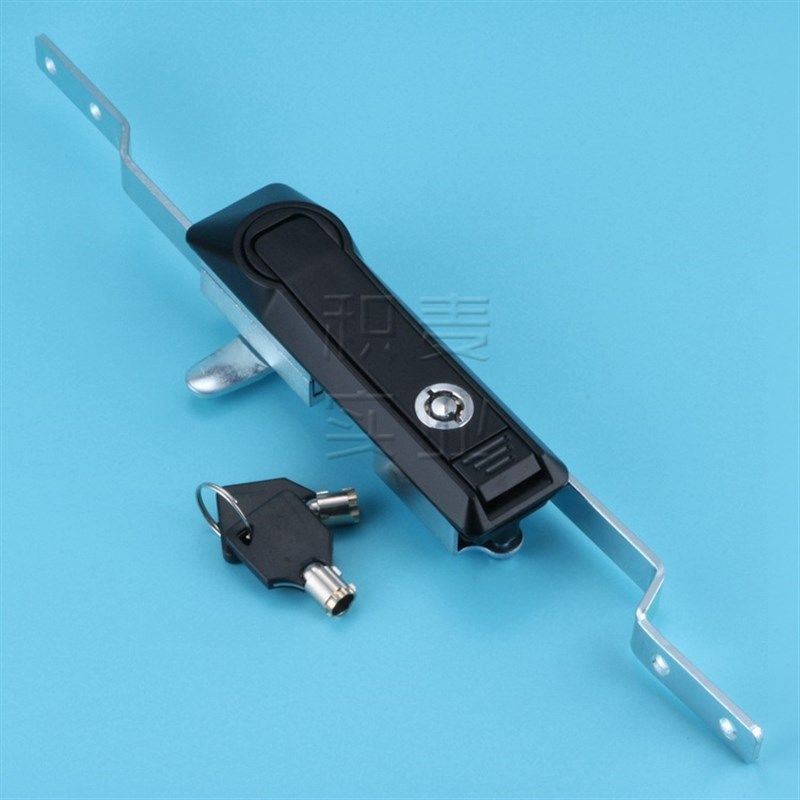 MS829-A 弹黑 户外标准活动机箱柜门锁 天地连杆锁 现货充足