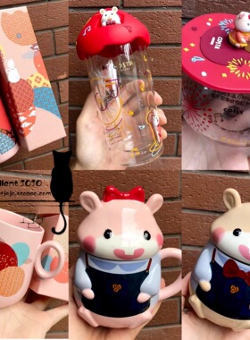 新款COSTA杯子2026新款圣诞奇幻之夏陶瓷马克杯独角兽鼠年梦幻款