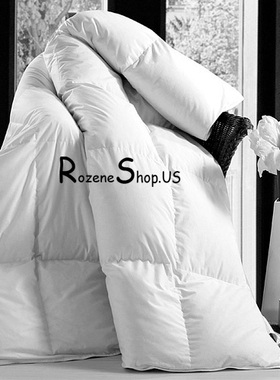 McGinty/麦克金蒂100%超细纤维纯羽丝绒被子被芯冬被家纺床上用品