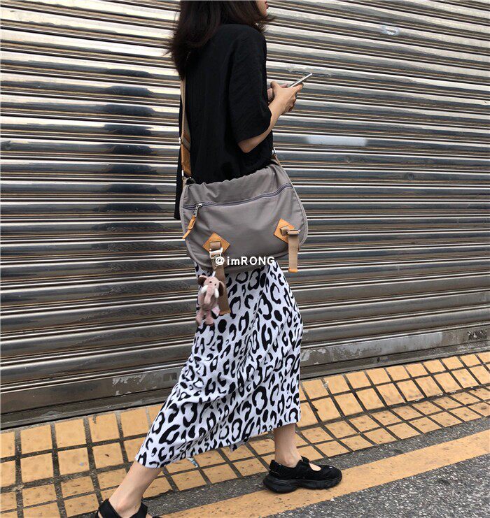 Roundshop |自制 奶豹半身长裙质感麻棉 显瘦显高在类目 女装/女士精品, 半身裙中 - 来自Buy2taobao.com提供专业的淘宝代购服务