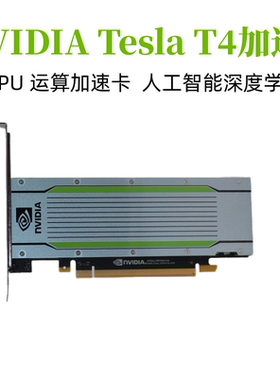 NVIDIA TESLA T4 TURING架构GPU加速AI运算 推理加速器显卡16G