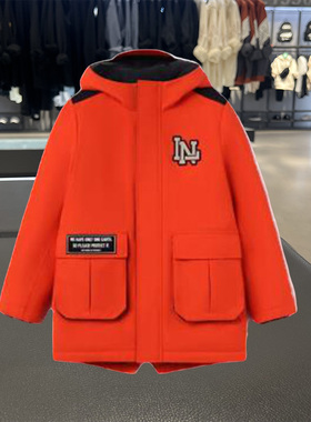 李宁正品童装男女小大童新品运动生活系列中棉服YFMR352