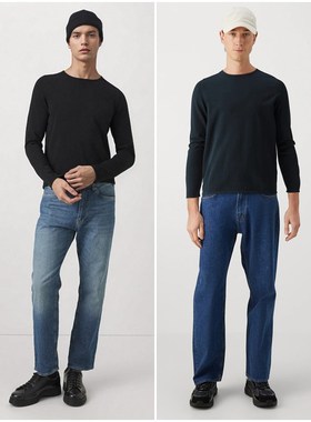 德系轻奢DYKN 男款 棉质简约圆领长袖针织衫 6265