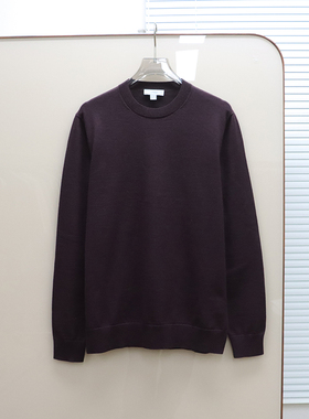 北欧风CS 女款  100美利奴羊毛圆领长袖针织衫 F242