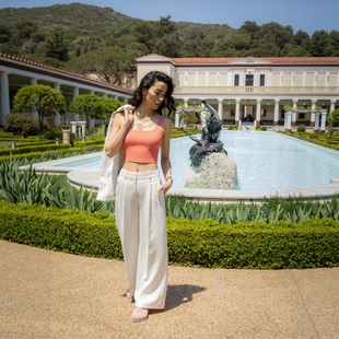 针织背心 塑形纱线方领短款 A505 女款 加拿大红牌