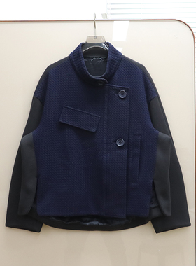 意系运动 女款 廓形大口袋斜扣拉链外套 E477