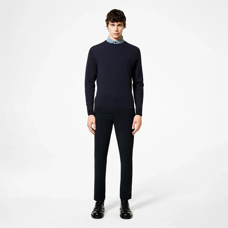 意大利海洋运动轻奢RR 男款 圆领简约长袖针织衫 E267