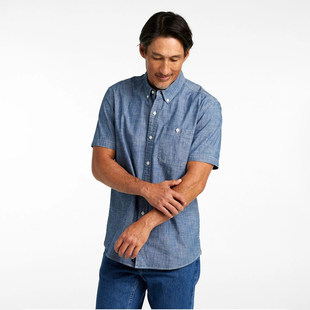 衬衫 单口袋翻领短袖 C294 男款 美系百年户外LLB