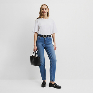 skinny牛仔裤 澳洲棉蓝色洗水中腰修身 5447 女款 澳洲轻奢C0UNTRY