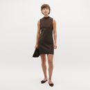 连衣裙 立领绉纱针织迷你无袖 C777 女款 澳洲轻奢SD