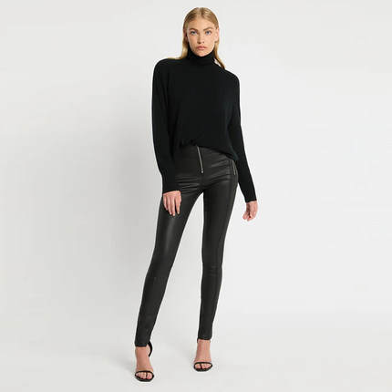 澳洲设计师S@SS 女款 莫代尔涂层修身弹力LEGINGS 5573