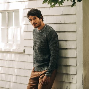 针织衫 加州美式 圆领长袖 男款 D644 复古TS