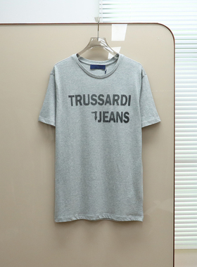 意大利奢品Tru撤柜  男款 圆领印花短袖T恤 C013