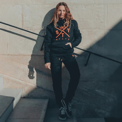 澳洲滑雪潮牌WATS 无性别 连帽抽绳刺绣宽松卫衣 D518