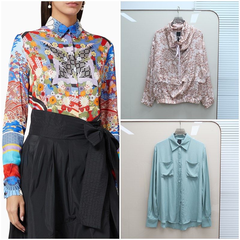 意大利轻奢PK0撤柜 女款  长袖衬衫合集 B672