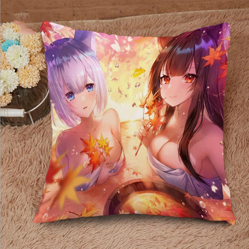 含芯碧蓝航线抱枕动漫抱枕周边长方形双面舰b靠枕睡枕半身抱枕