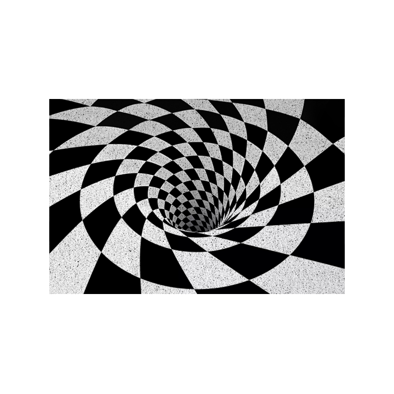 眩晕3D错觉陷阱视觉丝圈地垫