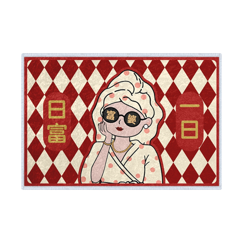 美少女下个富婆就是我硅藻泥地垫