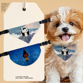 生灵重塑Reanimal游戏周边宠物口水巾狗狗猫咪三角巾围脖围巾围兜