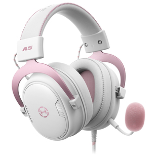 漫步者游戏耳机头戴式 电竞专用电脑有线无畏契约打瓦三角洲行动