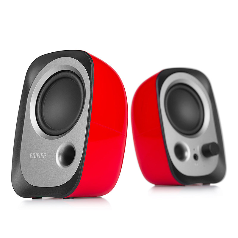Edifier/漫步者 R12U电脑音响台式机家用小音箱笔记本低音炮迷你台式便携式小型有线喇叭usb超重低音宿舍2.0