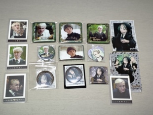 [官方正版]极梦岛魔法印记哈利波特系列周边德拉科谷子版画拍立得