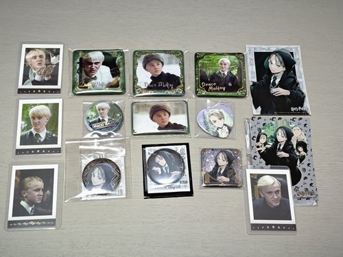 [官方正版]极梦岛魔法印记哈利波特系列周边德拉科谷子版画拍立得