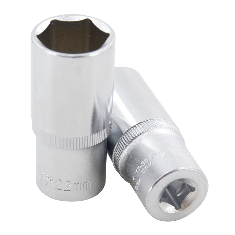 YATO易尔拓棘轮扳手六角长套筒中飞3/8英寸6角套筒头套管汽修工具