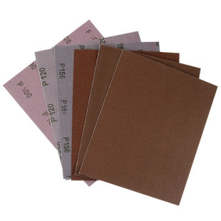 YATO砂布片干湿两用工业级沙布块36-240目粗细砂纸打磨工具抛光