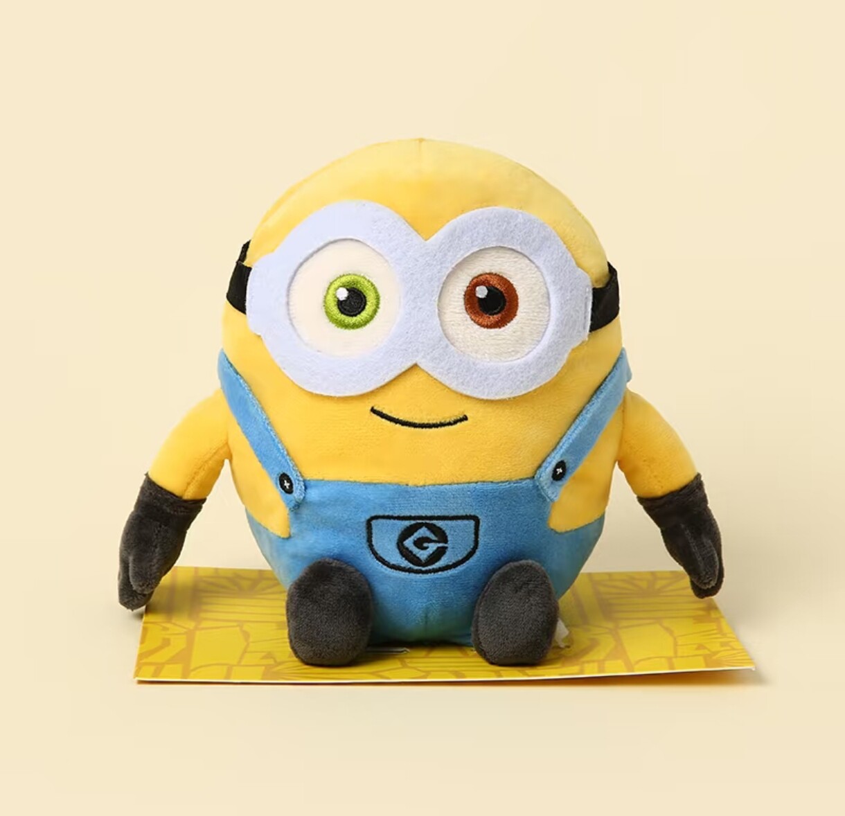 全新正品小黄人bob+tim大眼萌拍手摇摆 毛绒公仔玩偶