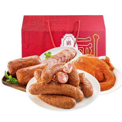 道台府哈尔滨红肠熟食礼盒送礼
