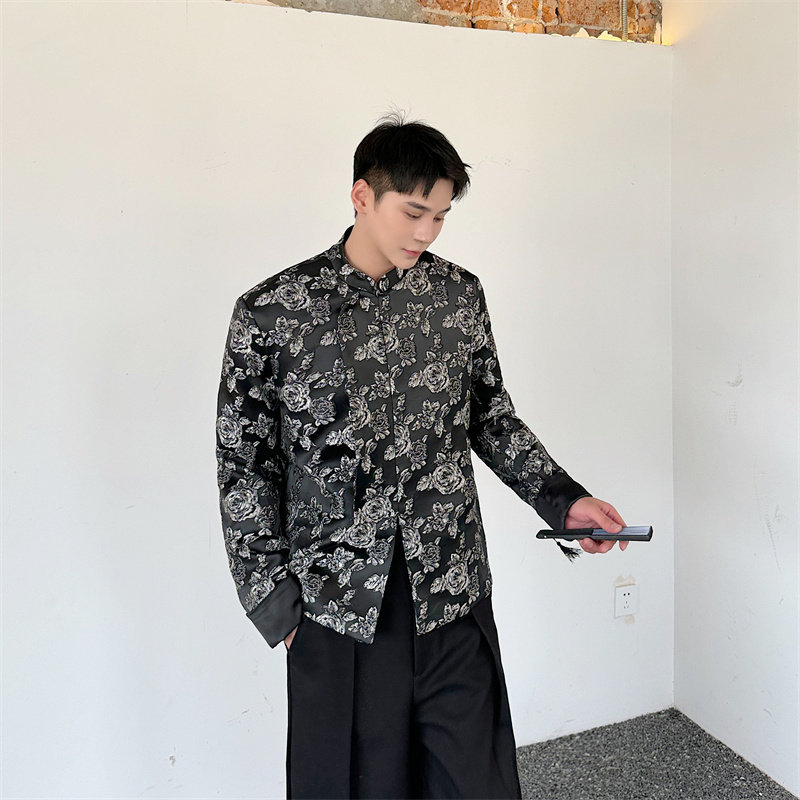 新中式立领夹克男P125,男装夹克,星座1009（原B233）