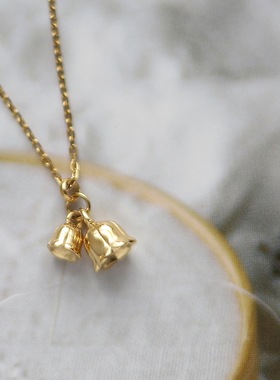 高级感设计铃兰花项链不掉色