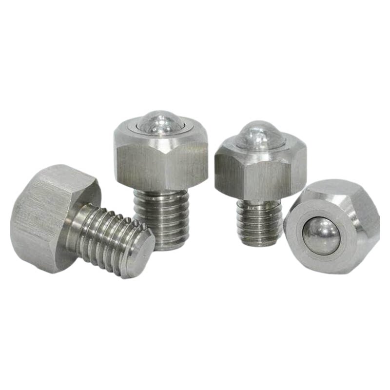 BCHL 钢珠滚轮 六角螺栓型 万向滚珠 球型脚轮M5~M20 VCN312 现货