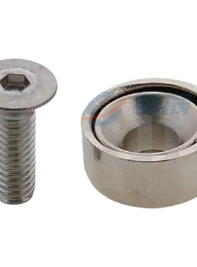 替代米思HXCC/ HXCR/HXCS 8/10/12/15带平头螺栓止动座型磁铁