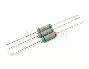 铜脚KNP 台湾国巨 3WS绕线电阻 3W0.33R 精度1% 0.33欧姆 10个