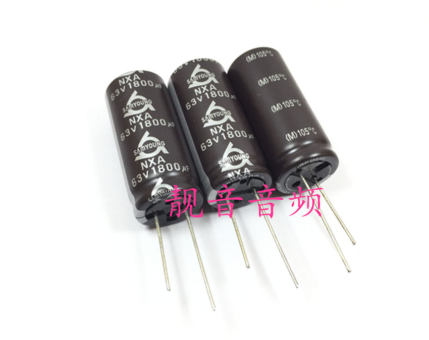 63V1800UF 原装韩国三莹 NXA系列 高纹波电解电容1800UF63V 18X40