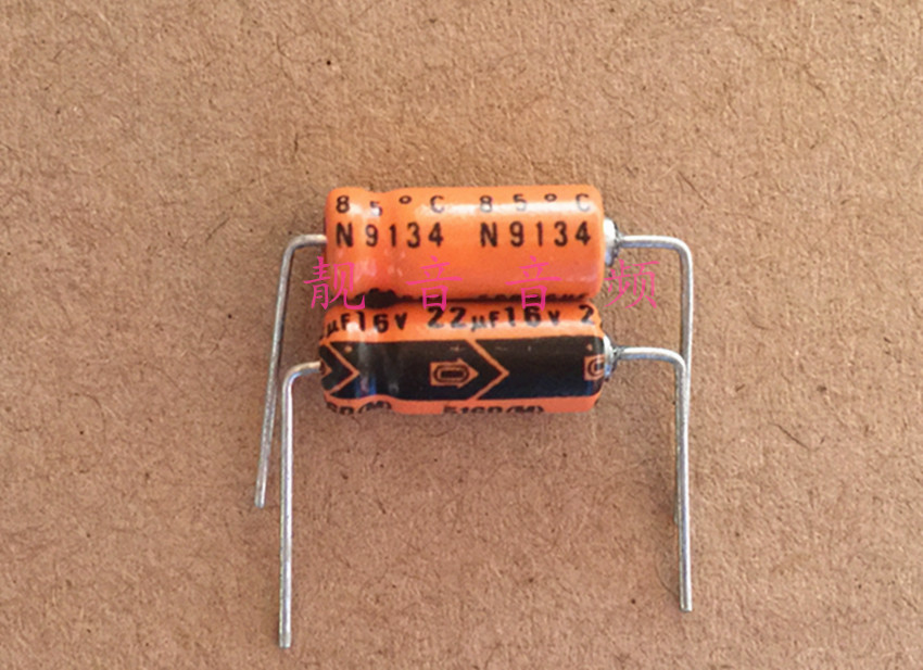 16V22UF 美国思碧 轴向卧式 音频电解电容 22UF16V 规格：5X12