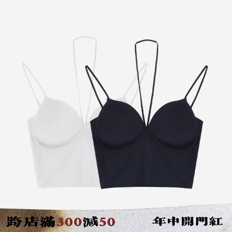 ZEROSTORE零事多/甜酷辣妹百搭挂脖内搭吊带背心内搭内衣短上衣女 女装/女士精品 背心吊带 原图主图