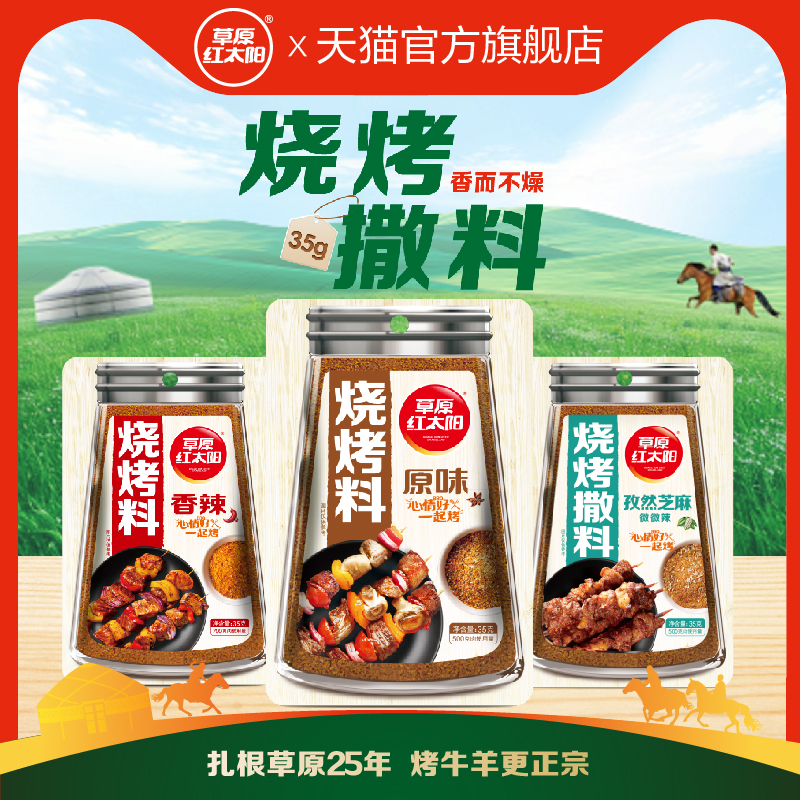 草原红太阳35g烧烤料撒料