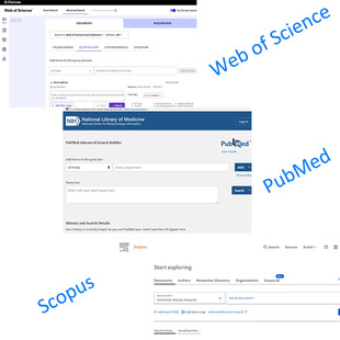 英文检索式设计(WOS、PUBMED、SCOPUS、SCIENCEDIRECT、NATURE)