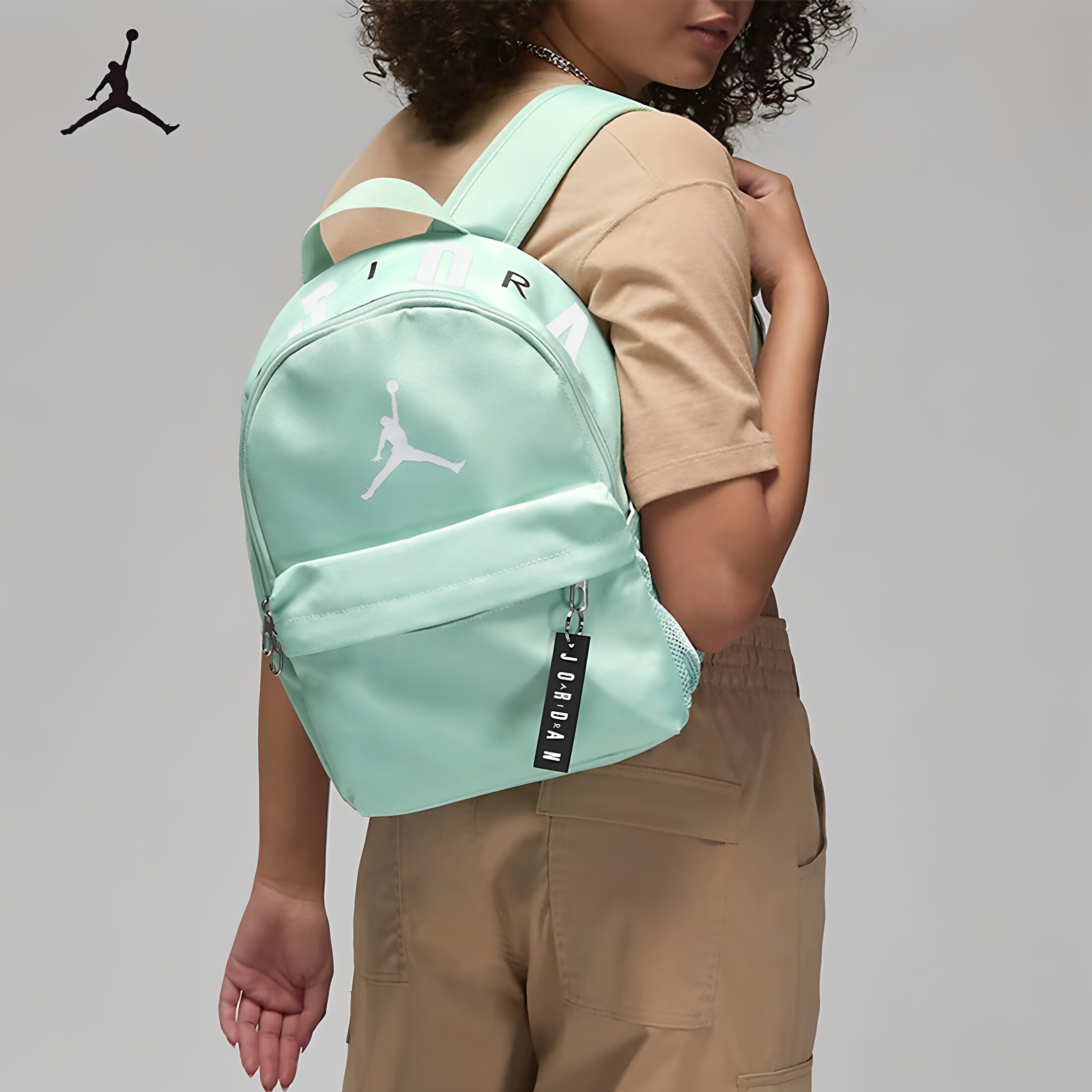 AIRJORDAN薄荷绿AJ乔丹双肩包