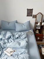 Single items/Quilt cover 150*200x230cm pillowcase 48*74 Bed sheet Bedspread Single student quilt cover 180*220cm thumbnail 6