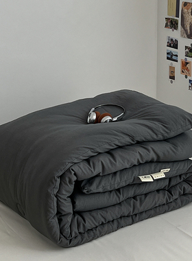 A类立体大豆纤维被子冬被春秋被纯棉被芯全棉加厚保暖被褥四季被