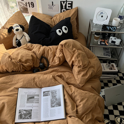 ins四件套柔软亲肤裸睡